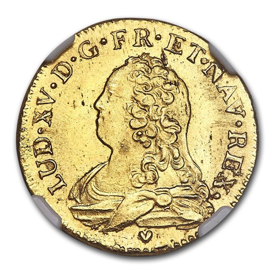 1727 France Gold Louis D'or MS-65 NGC 1727 France Gold Louis D'or MS-65 NGC